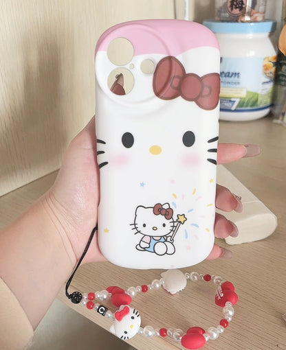 Hello Kitty Magic Wand Phone Case with Charm 💖