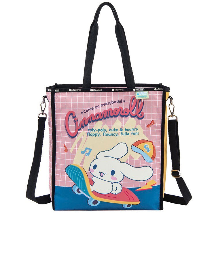 LeSportsac Cinnamoroll Tragetasche im Vintage-Stil, modern