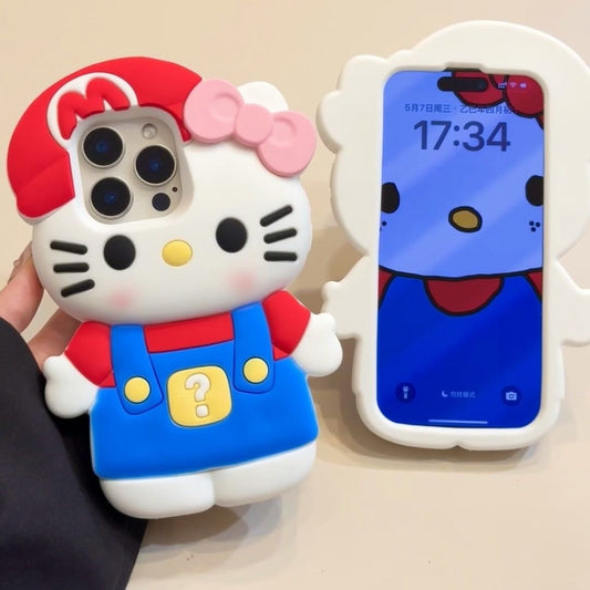Hello Kitty x Super Mario Phone Case