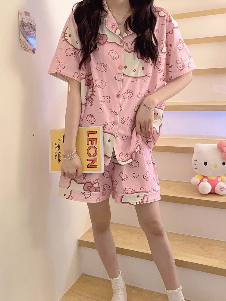 HelloKitty Pink Pajamas Set