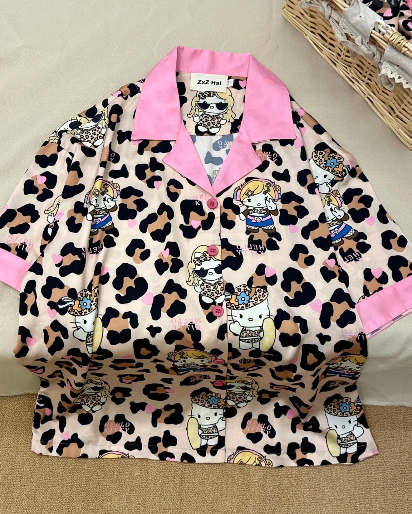 Hello Kitty Hot Pink Baddie Set 💖