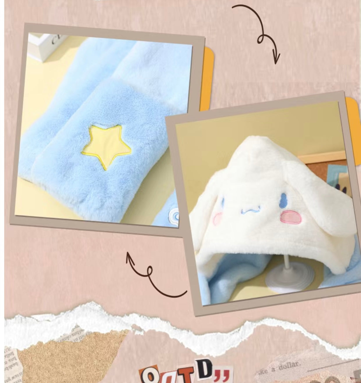 Sanrio Winter Fluffy Set