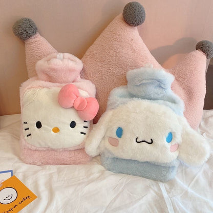 Von Sanrio von Hand eingesetzte Wärmflasche