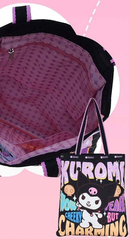 LeSportsac Kuromi Comic Tote Bag