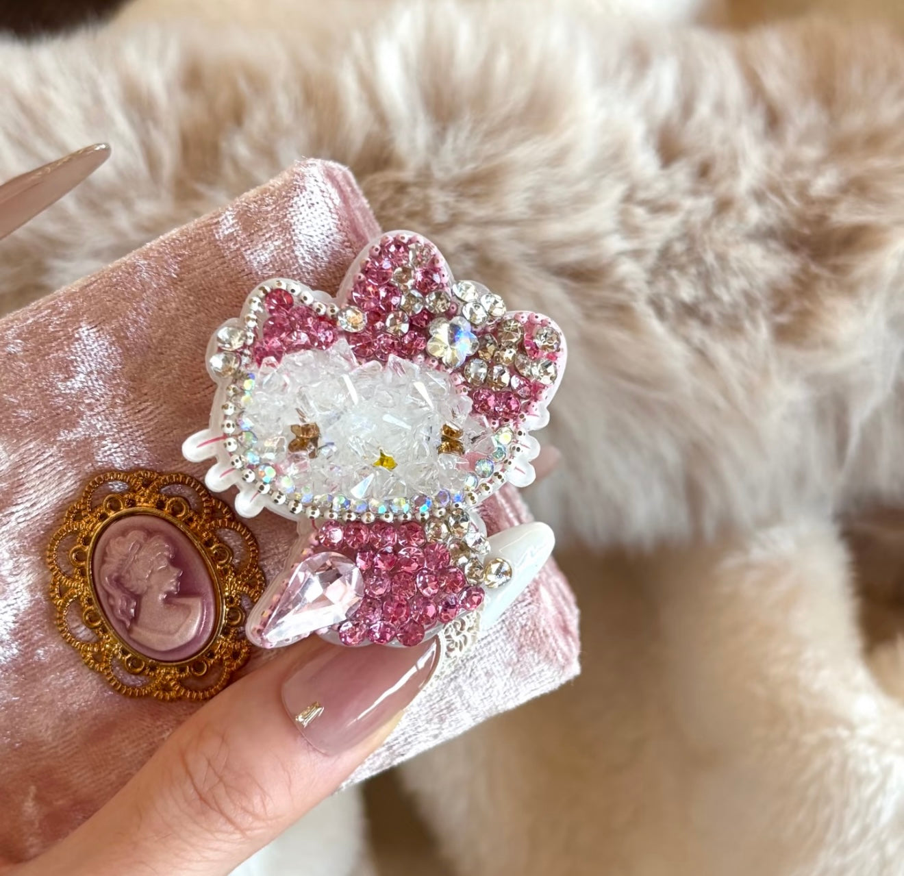 Sanrio Sweet Sparkle Rhinestone Hair Clip