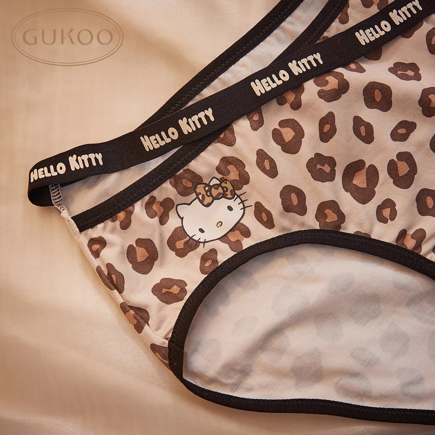 Hello Kitty Sassy Leopard Print Panties 3 Pic Set
