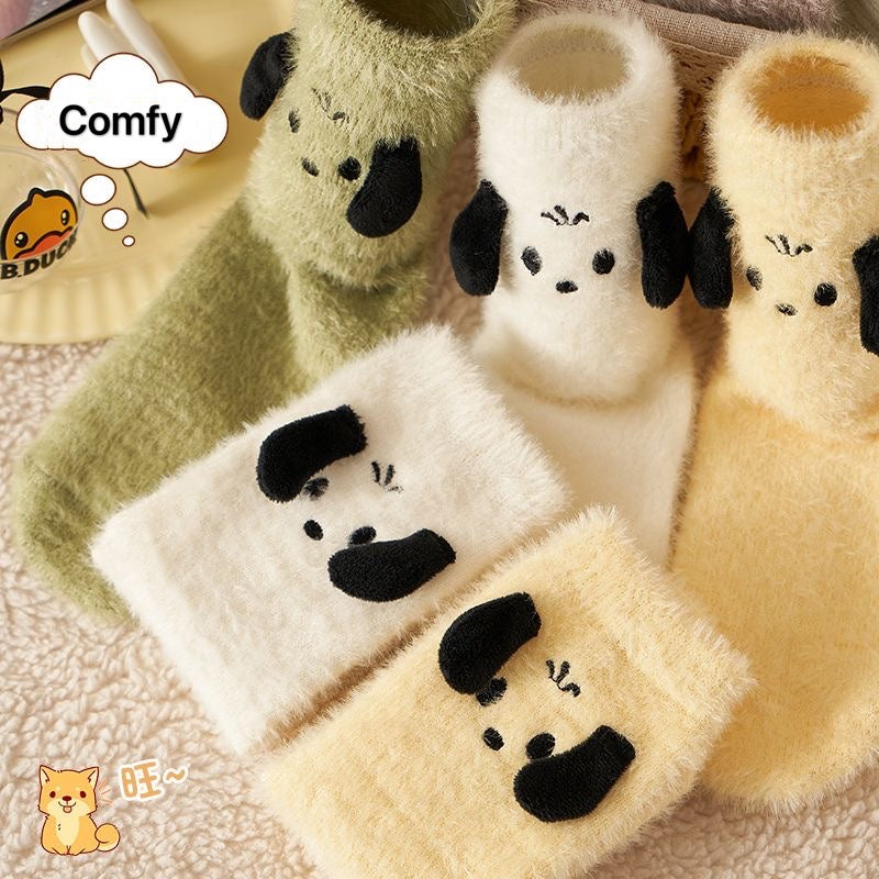 Pochacco Fleecesocken (5er-Pack)