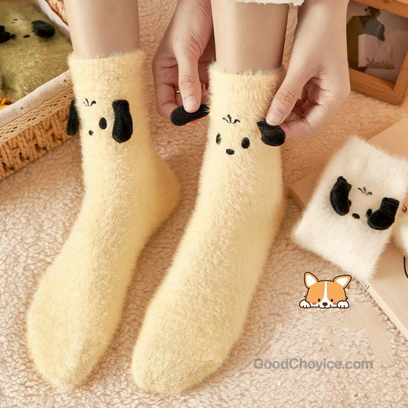 Pochacco Fleecesocken (5er-Pack)