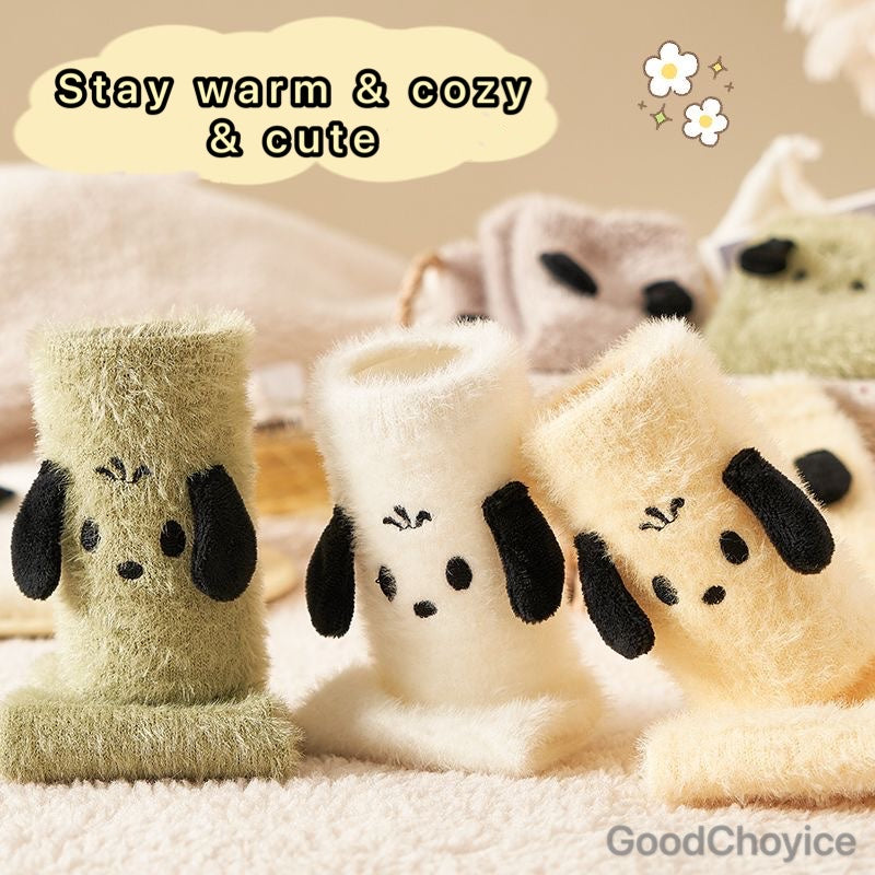 Pochacco Fleecesocken (5er-Pack)