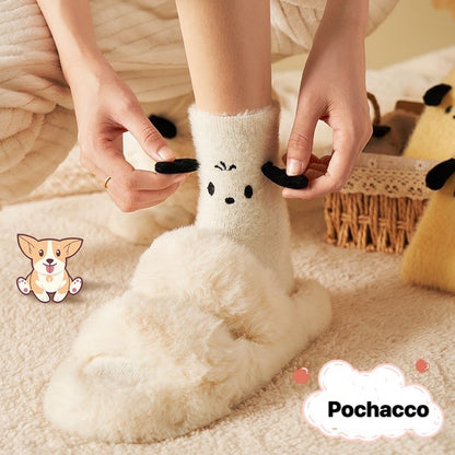 Pochacco Fleecesocken (5er-Pack)