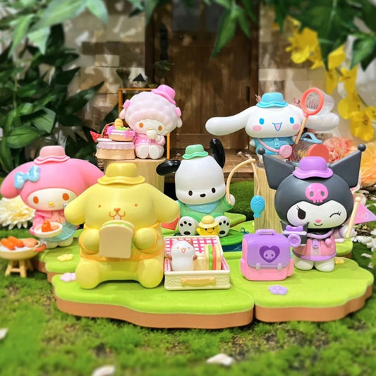 TopToy Sanrio-Figuren Camping Friends Blind Box 