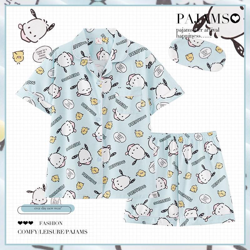 Pochacco Sommer-Pyjama-Set