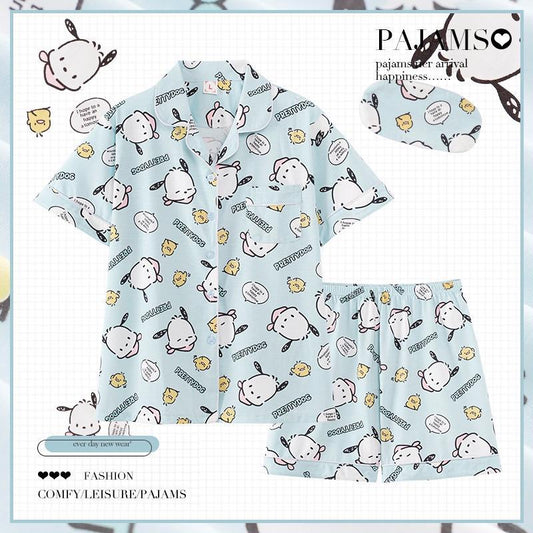 Pochacco Sommer-Pyjama-Set