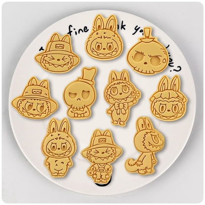 LABUBU 3D Cookie Mold (14 PCs)