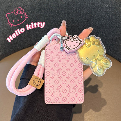 Hello Kitty Pink Monogram Card Holder
