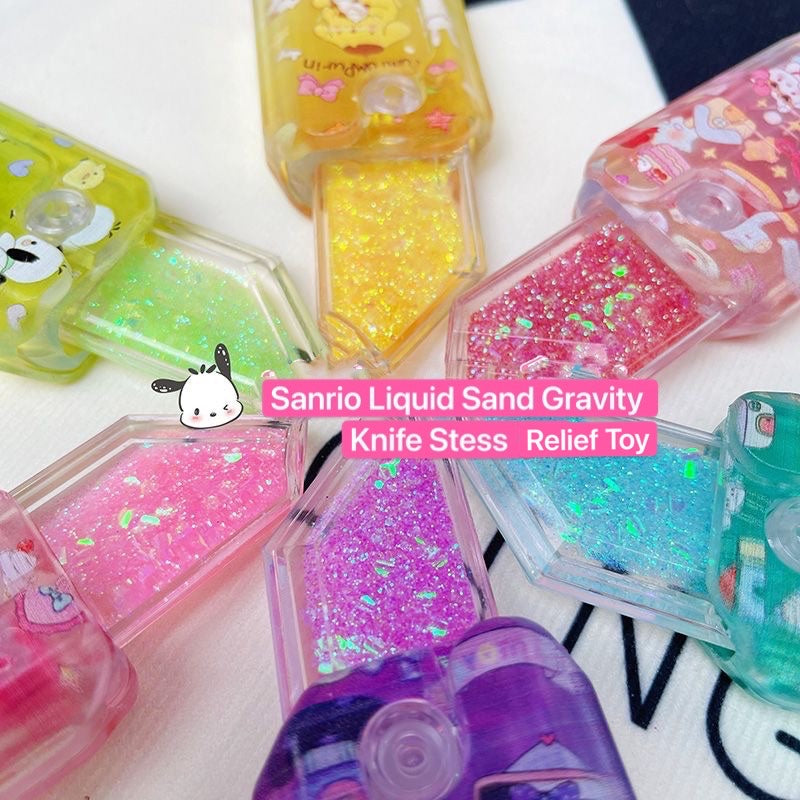 Sanrio Liquid Sand Gravity Knife