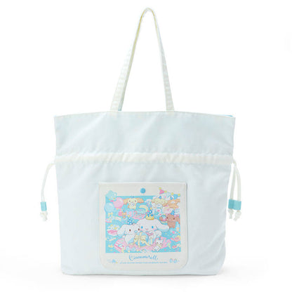 Ruffled Tote Bag | Cotton Drawstring Bags | GoodChoyice