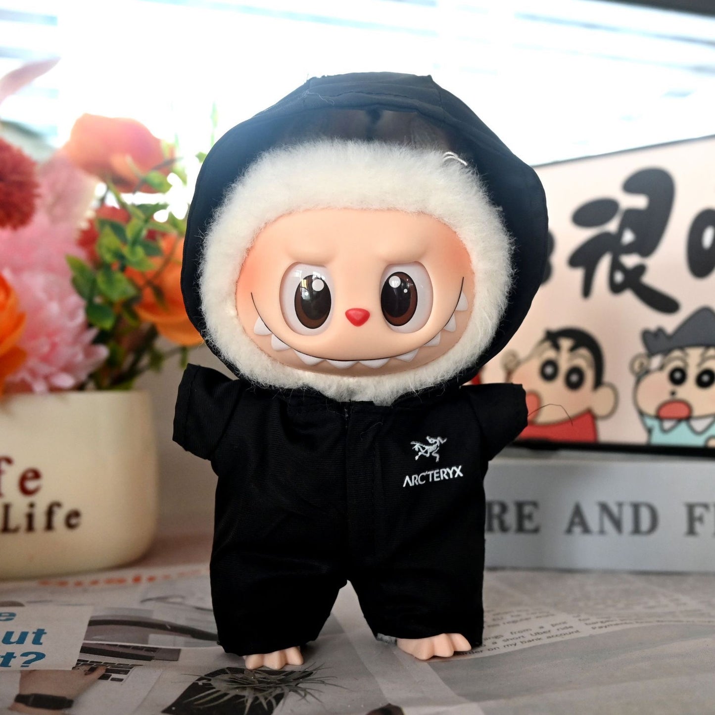 Labubu Jacket Doll Clothing with Boots
