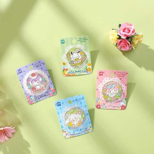 Sanrio-Blumen-Anstecker