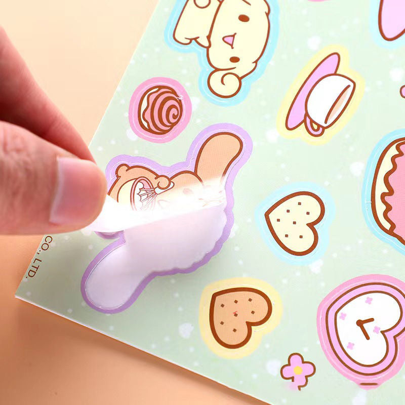 Sanrio-Stickerpaket (4 Seiten)
