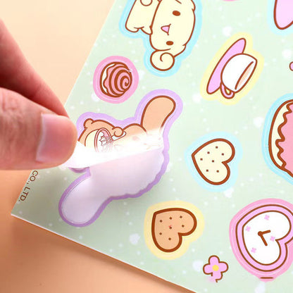 Sanrio-Stickerpaket (4 Seiten)
