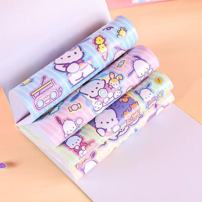 Sanrio-Stickerpaket (4 Seiten)