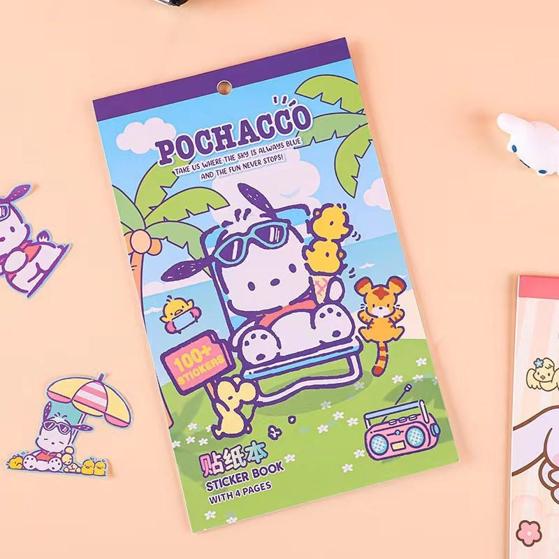 Sanrio-Stickerpaket (4 Seiten)