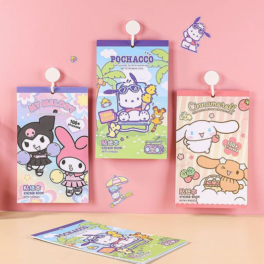Sanrio-Stickerpaket (4 Seiten)