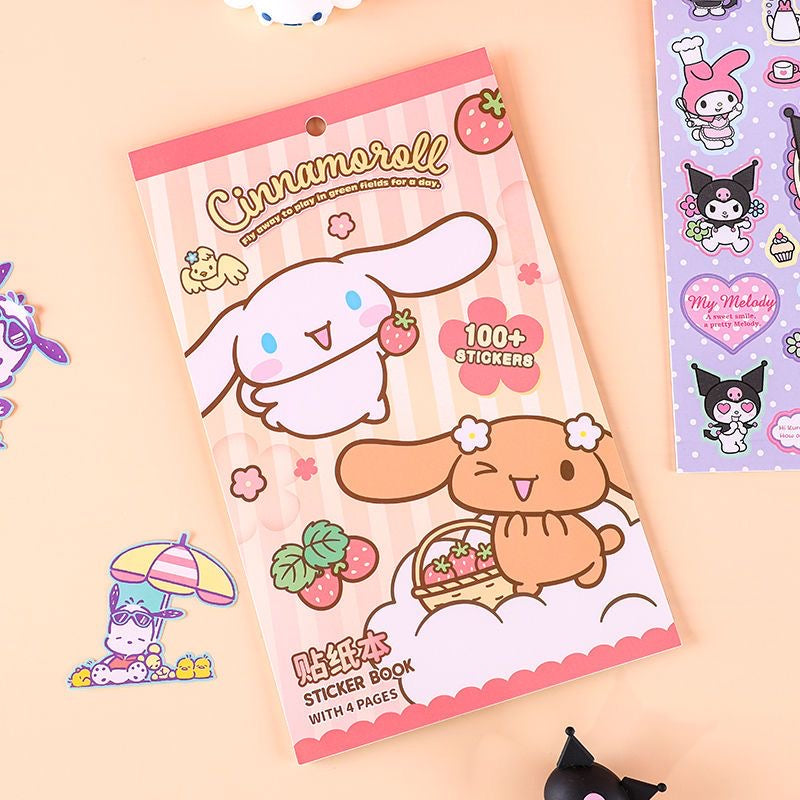 Sanrio-Stickerpaket (4 Seiten)