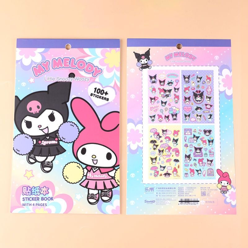 Sanrio-Stickerpaket (4 Seiten)