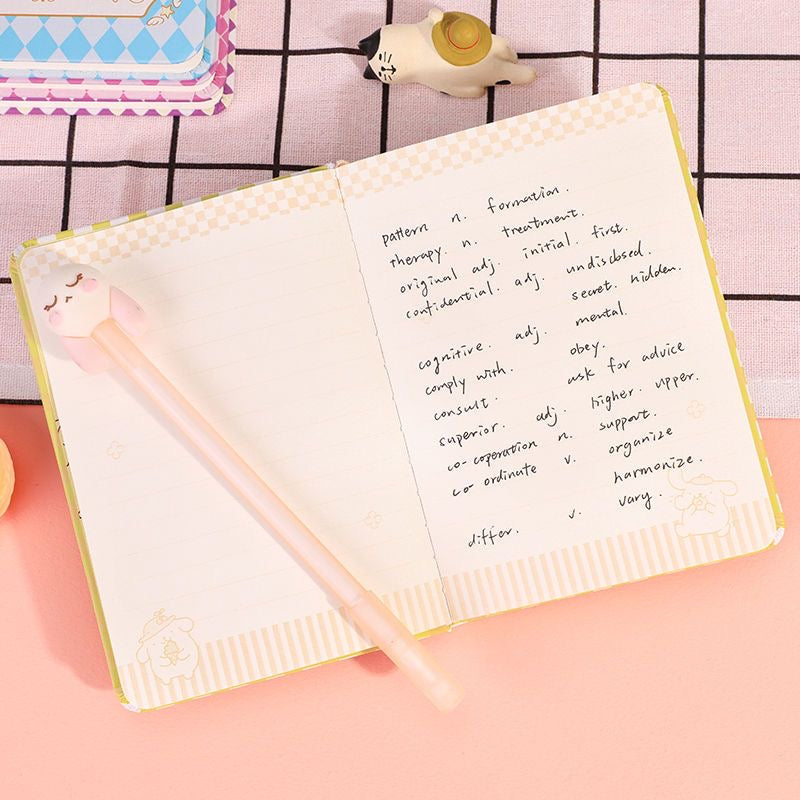 Notizbuch im Sanrio Academy-Stil
