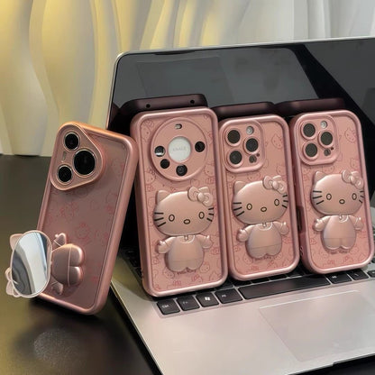 Hello Kitty Mirror Stand Phone Case