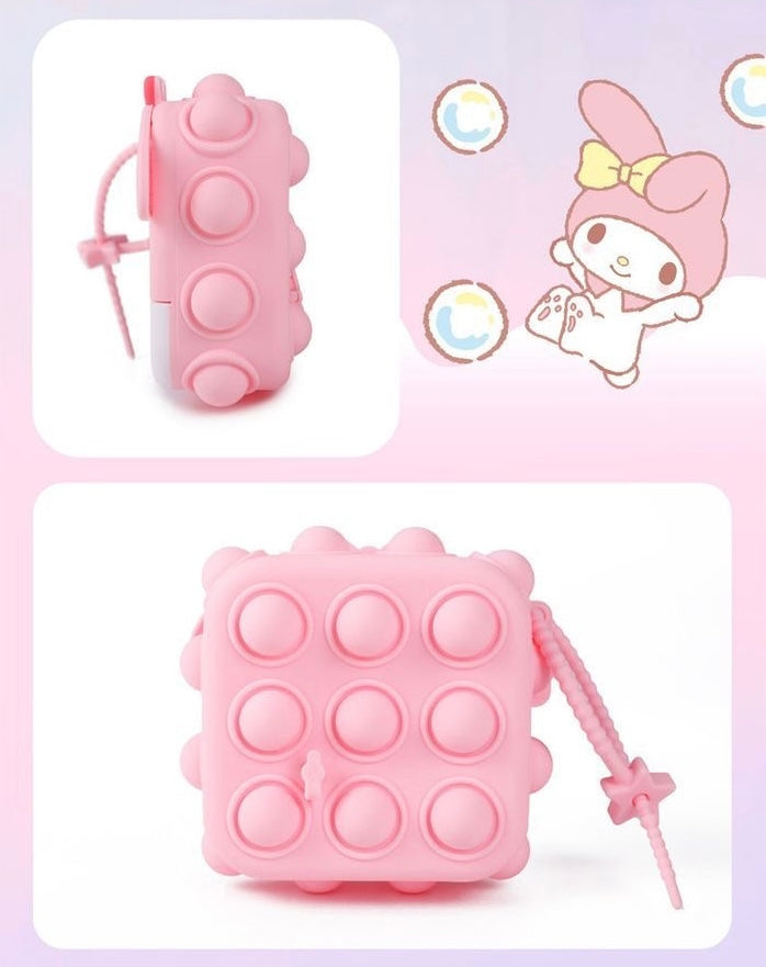 Sanrio Silikon Pop It Münzbörse