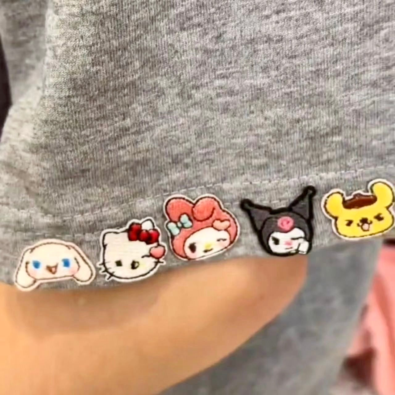 Sanrio DIY Stoffaufnäher (10 Stück)