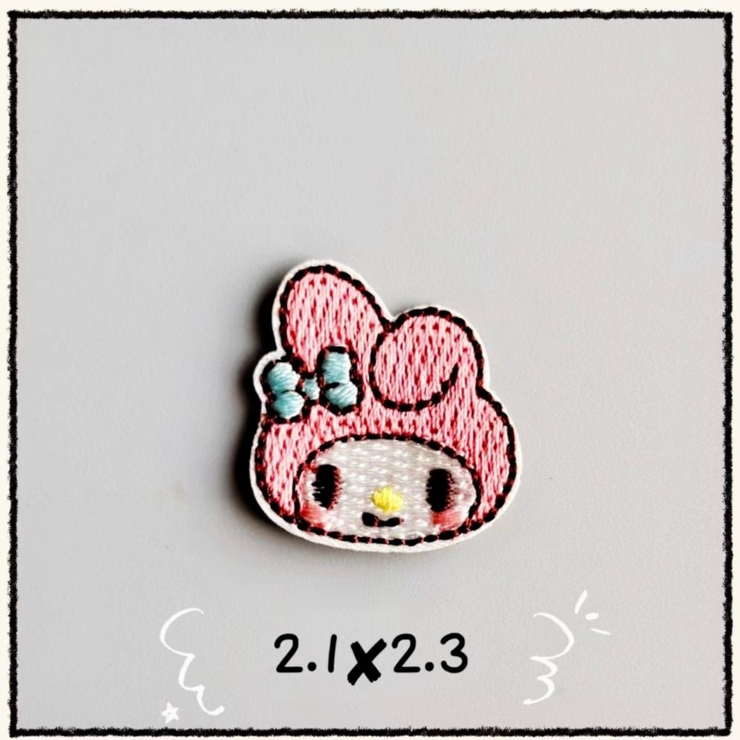 Sanrio DIY Stoffaufnäher (10 Stück)