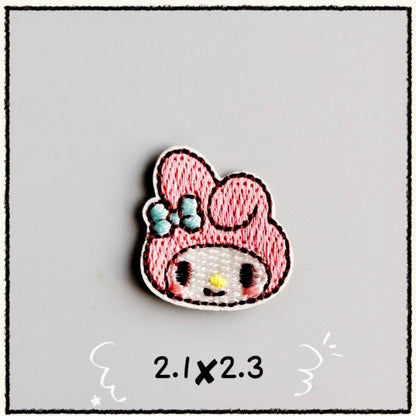 Sanrio DIY Stoffaufnäher (10 Stück)