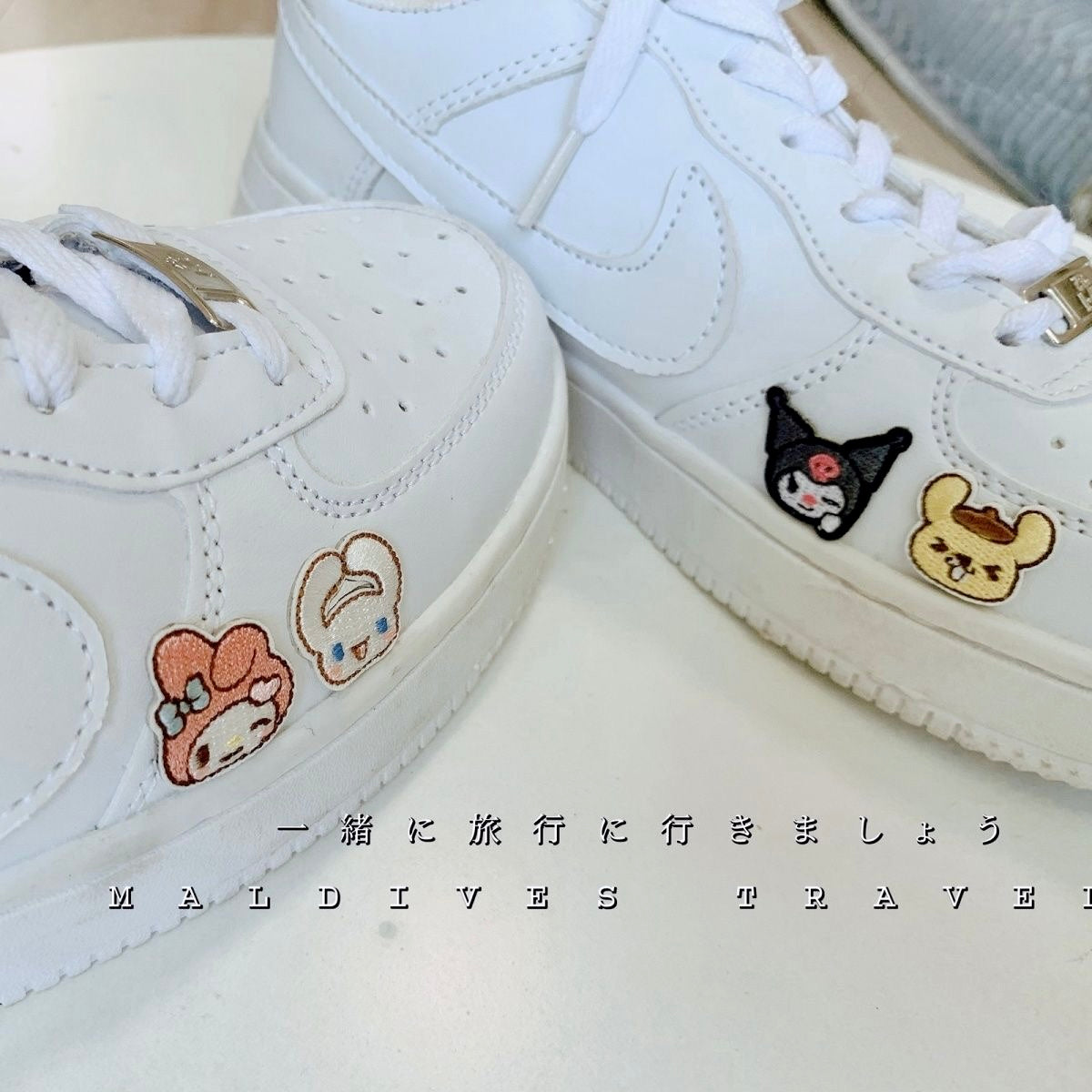 Sanrio DIY Stoffaufnäher (10 Stück)