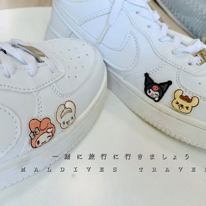 Sanrio DIY Stoffaufnäher (10 Stück)
