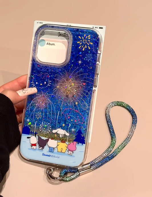 Sanrio Fireworks Night Phone Case 🎆