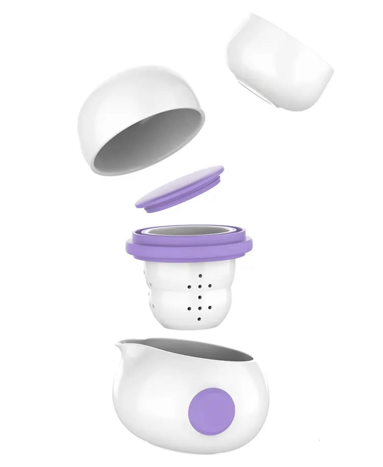 Kuromi Portable Mini Teapot Set