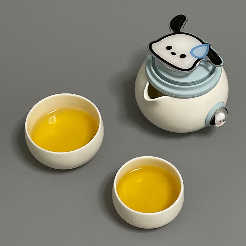 Kuromi Portable Mini Teapot Set