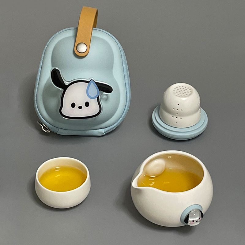Kuromi Portable Mini Teapot Set
