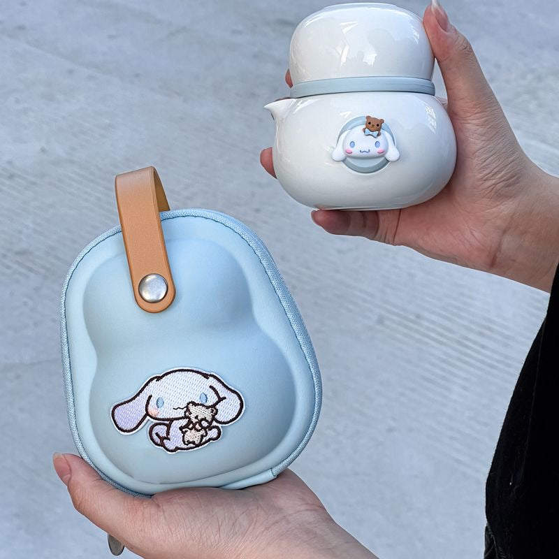 Kuromi Portable Mini Teapot Set