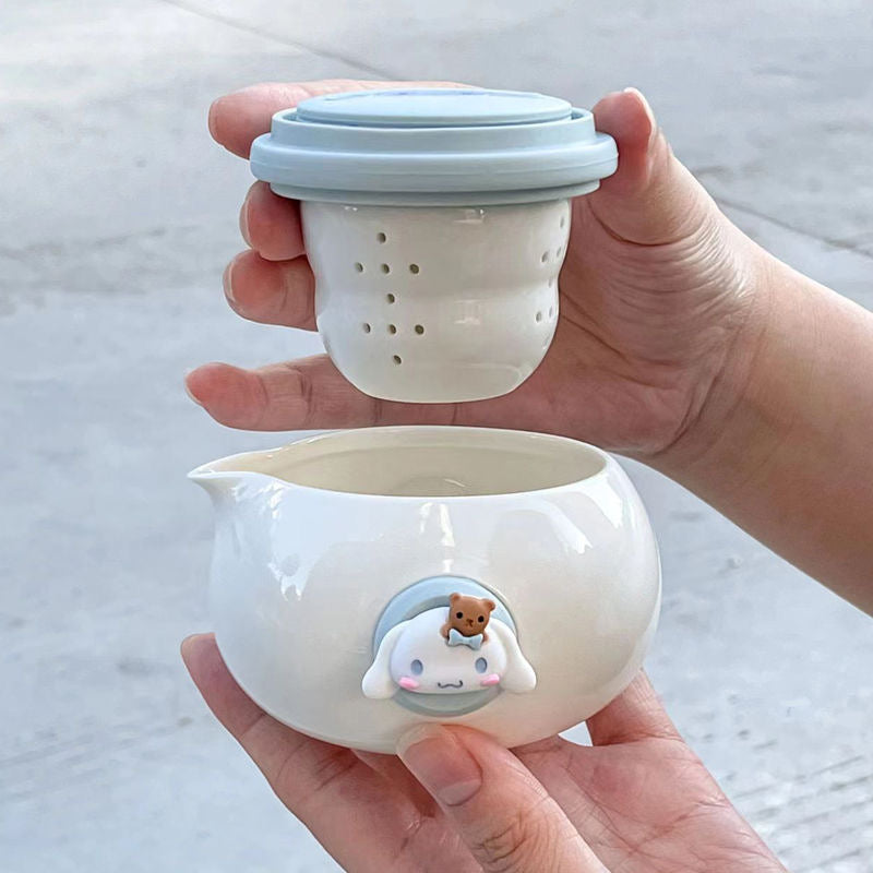 Kuromi Portable Mini Teapot Set