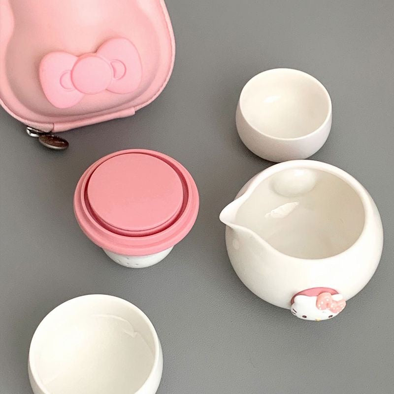 Kuromi Portable Mini Teapot Set