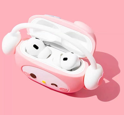Sanrio trägt Kopfhörer-AirPod-Hülle