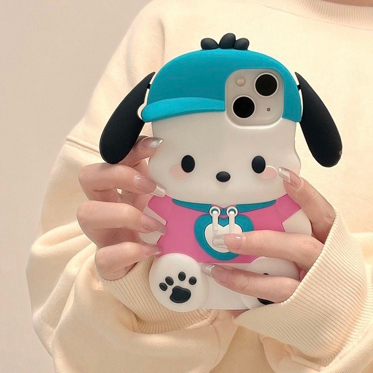 Pochacco in Hoodie Phone Case