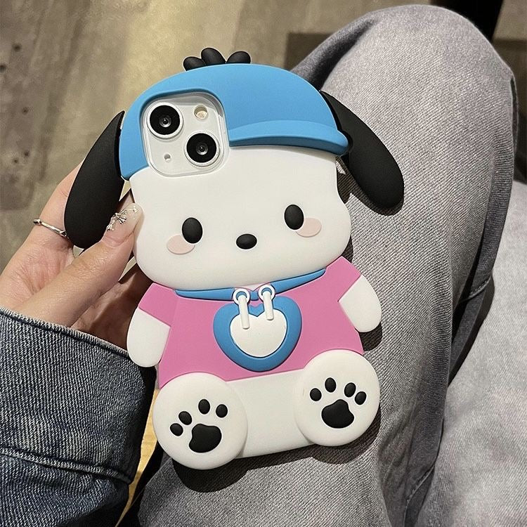 Pochacco in Kapuzen-Handyhülle 