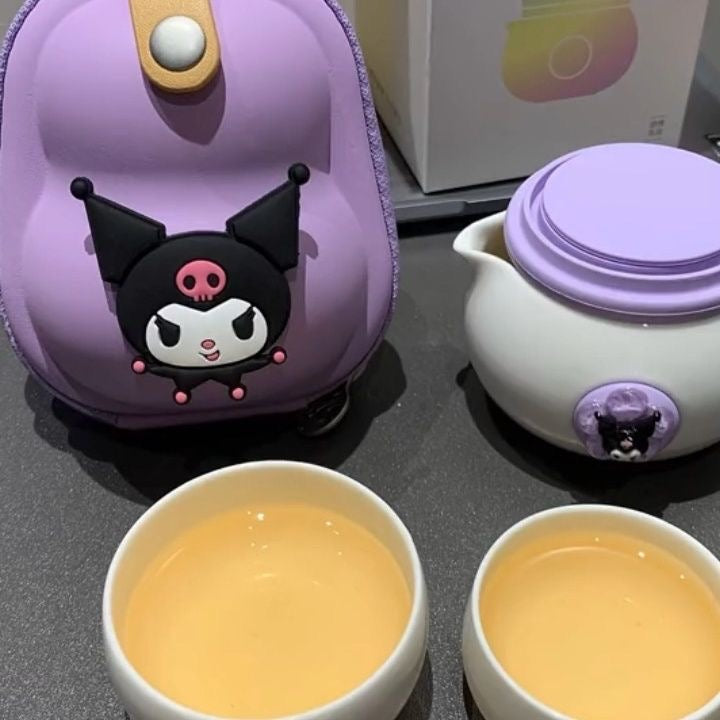 Kuromi Portable Mini Teapot Set