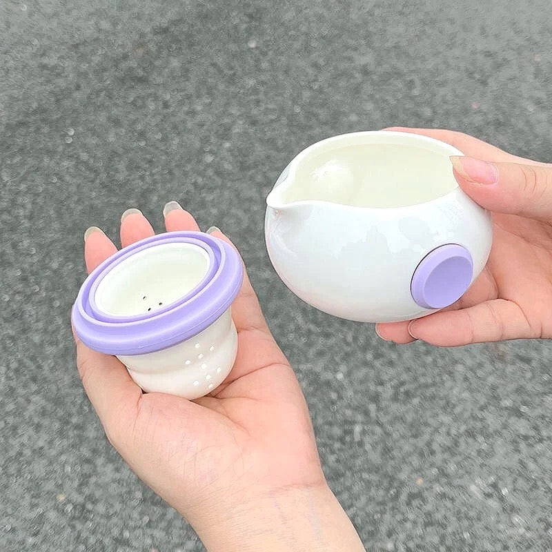 Kuromi Portable Mini Teapot Set